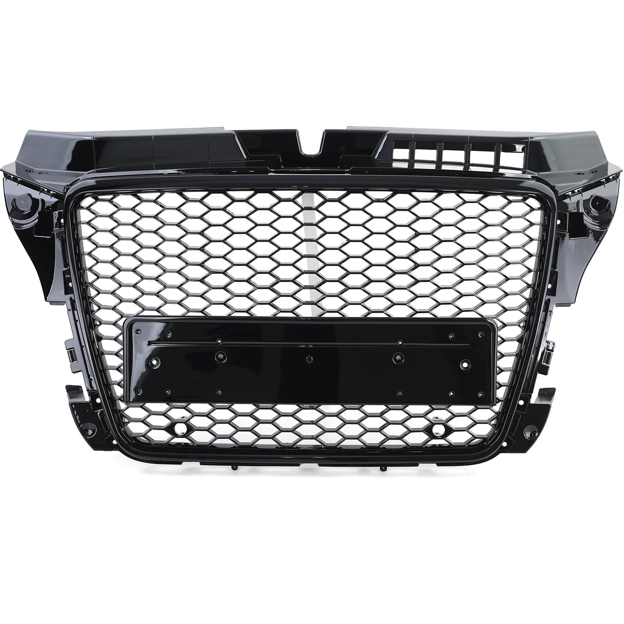 Grille de calandre noire nid d'abeille type RS3 pour Audi A3 8P (2005 - 2012)