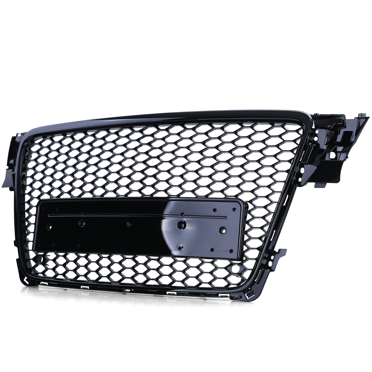 Grille de calandre noire nid d'abeille type RS4 pour Audi A4 B8 (2007 - 2015)