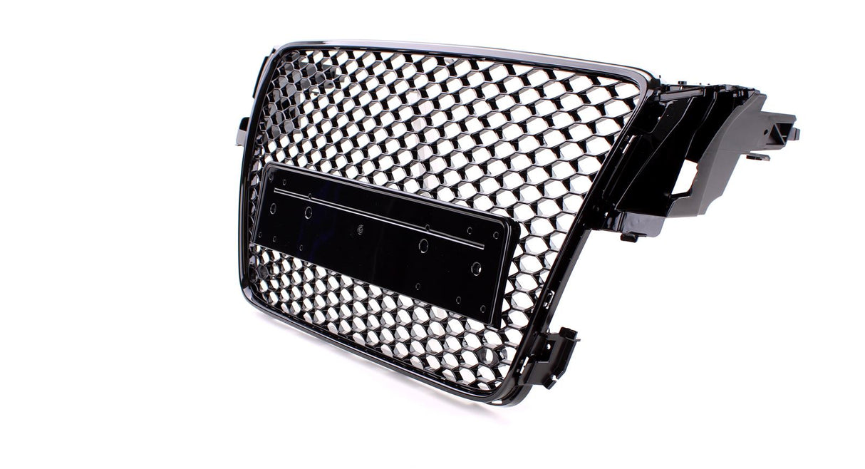 Grille de calandre noire nid d'abeille type RS5 pour Audi A5 B8 (2007 - 2017)