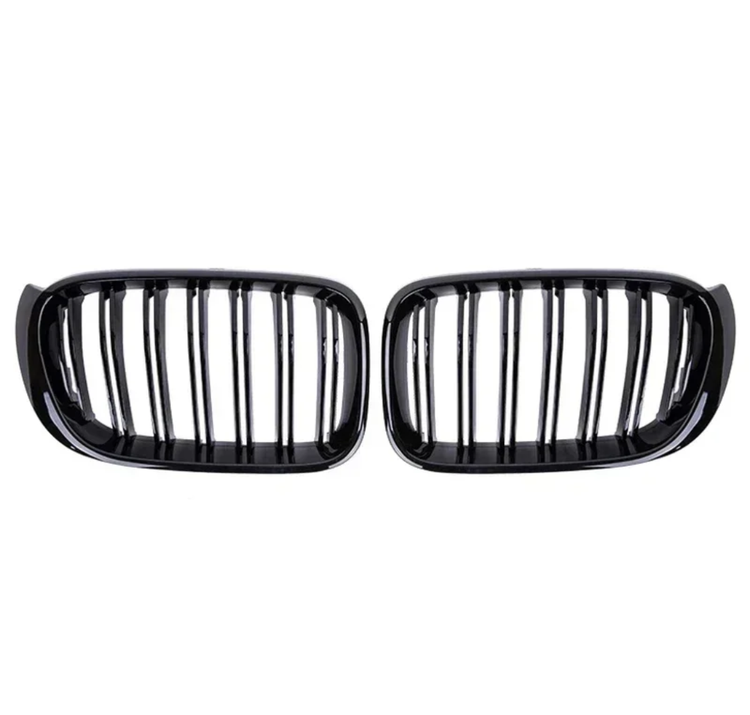Grilles De Calandre Noir Brillant BMW X4 F26 type M Performance (2014-2018)