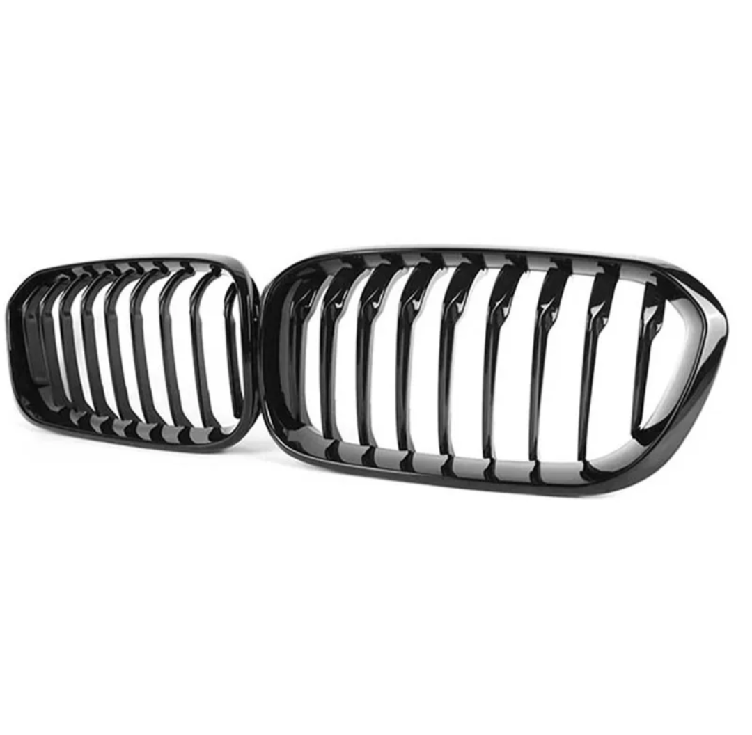 Grilles de Calandre Noir Brillant BMW Série 1 F20 F21 look M Performance (2011-2019)