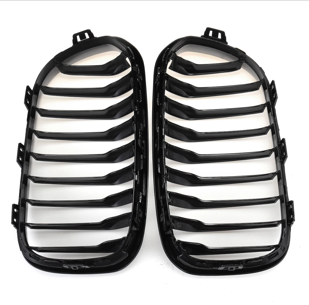 Grilles de Calandre Noir Brillant BMW Série 1 F20 F21 look M Performance (2011-2019)