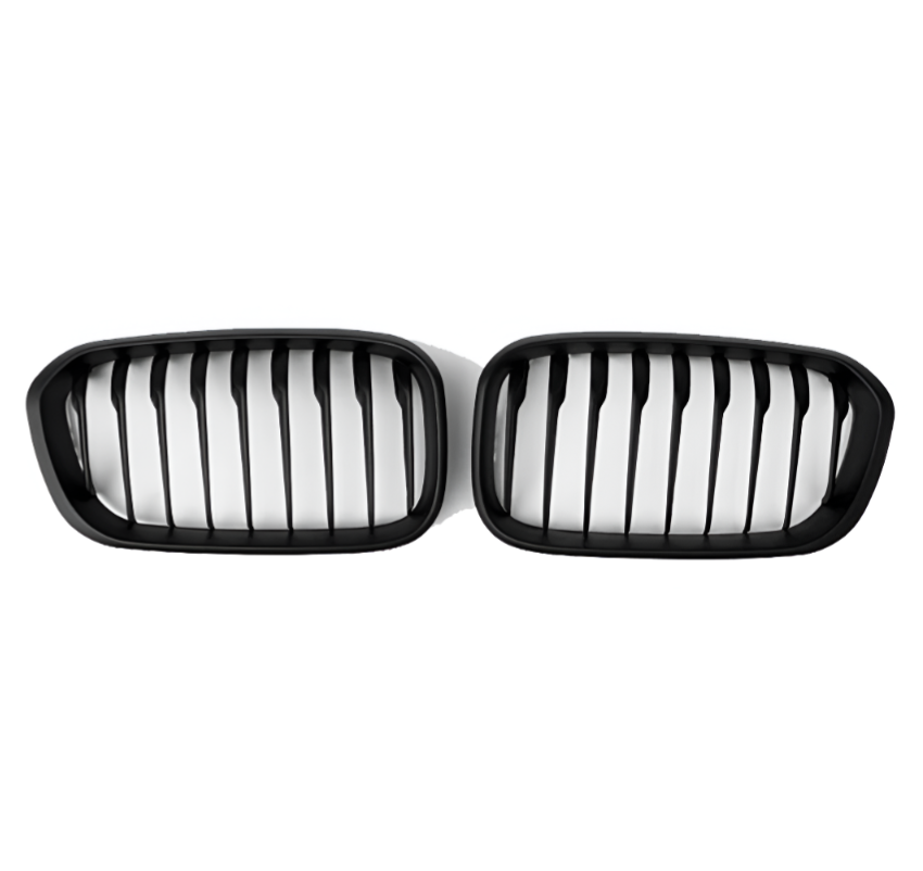 Grilles de Calandre Noir Brillant BMW Série 1 F20 F21 look M Performance (2011-2019)