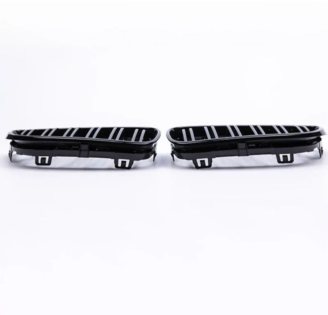 Grilles de Calandre Noir Brillant pour BMW Série 2 F22 et M2 F87 type M Performance (2012-2021)
