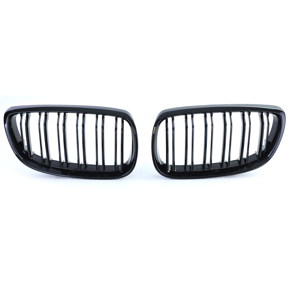 Grilles de calandre Noir Brillant pour BMW Série 3 E92 look M Performance (2006 - 2014)
