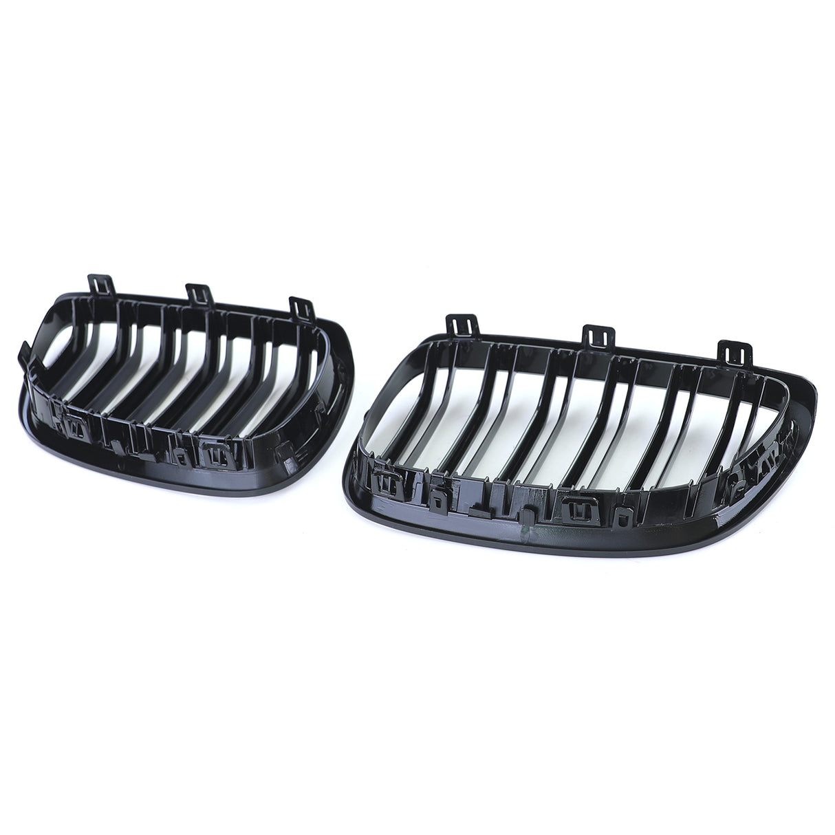 Grilles de calandre Noir Brillant pour BMW Série 3 E92 look M Performance (2006 - 2014)