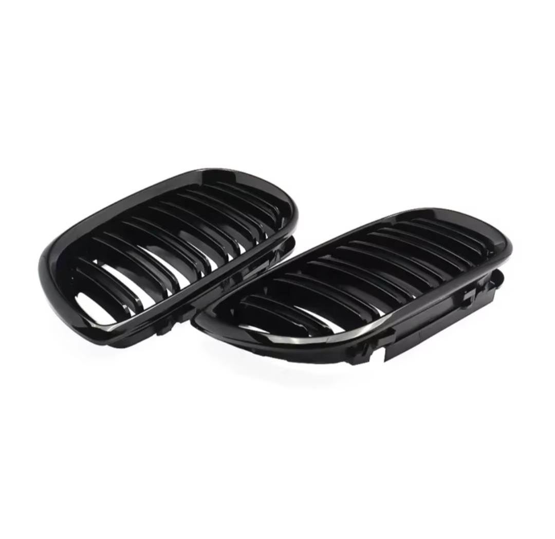Grilles de calandre Noir Brillant pour BMW Série 3 M3 E46 (1998 - 2005)