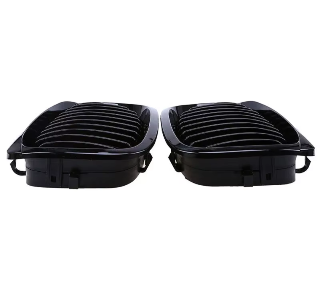 Grilles de calandre Noir Brillant pour BMW Série 3 M3 E46 (1998 - 2005)