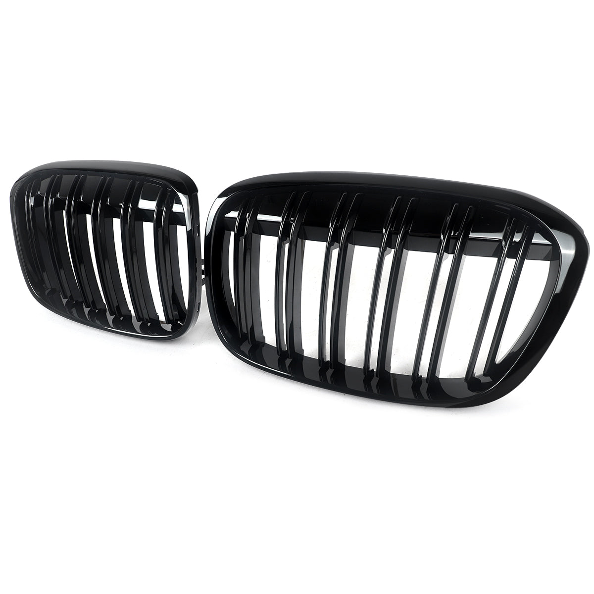 Grilles de calandre Noir Brillant pour BMW X1 F48 type M Performance (2016 - 2025)