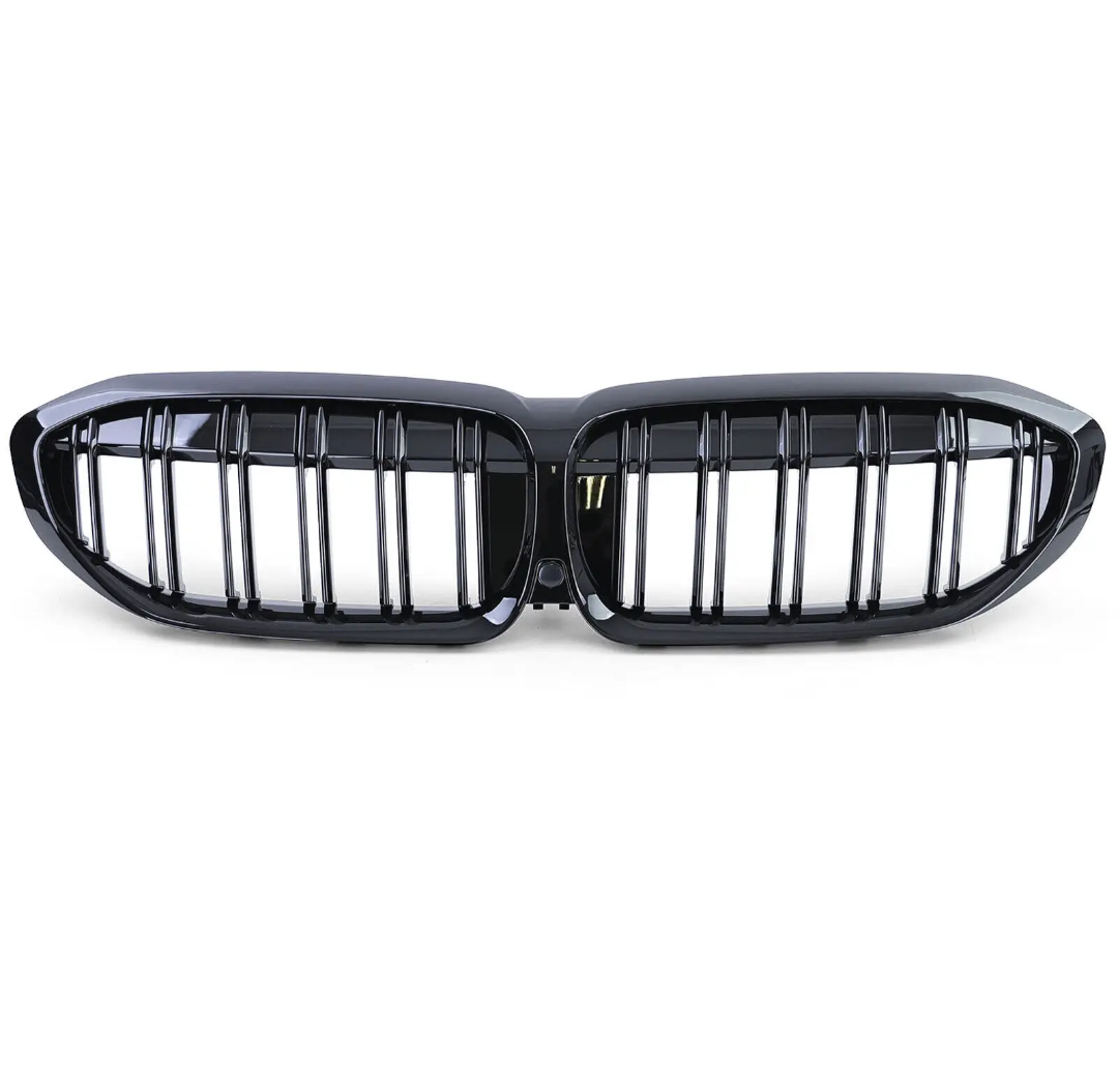 Grilles de calandre Noir Brillant type M3 Competition BMW Série 3 G20 (2018 - Aujourd'hui)