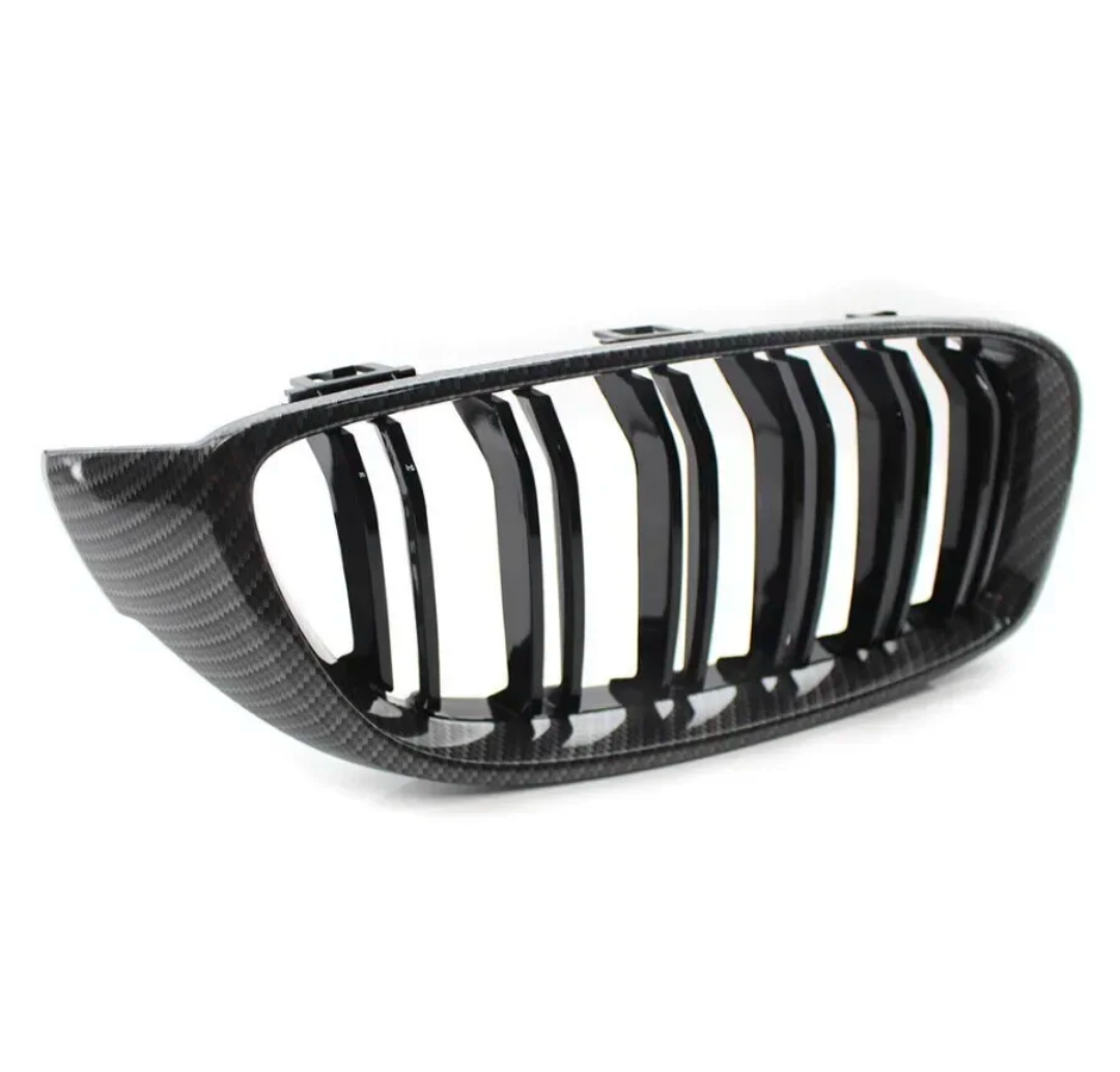Grilles de calandre Noir Brillant type M4 pour BMW Série 4 F32 (2013 - 2020)