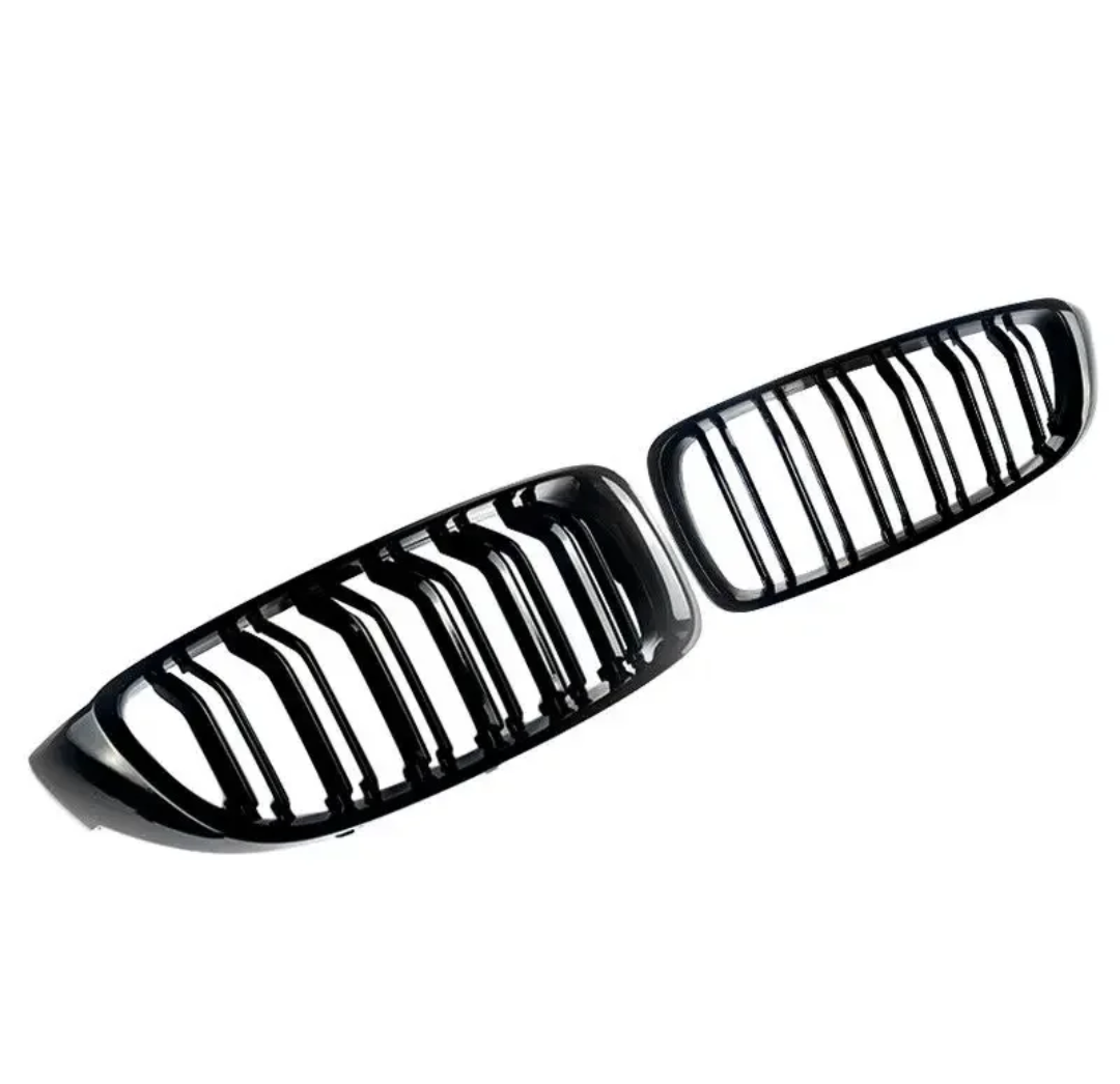 Grilles de calandre Noir Brillant type M4 pour BMW Série 4 F32 (2013 - 2020)