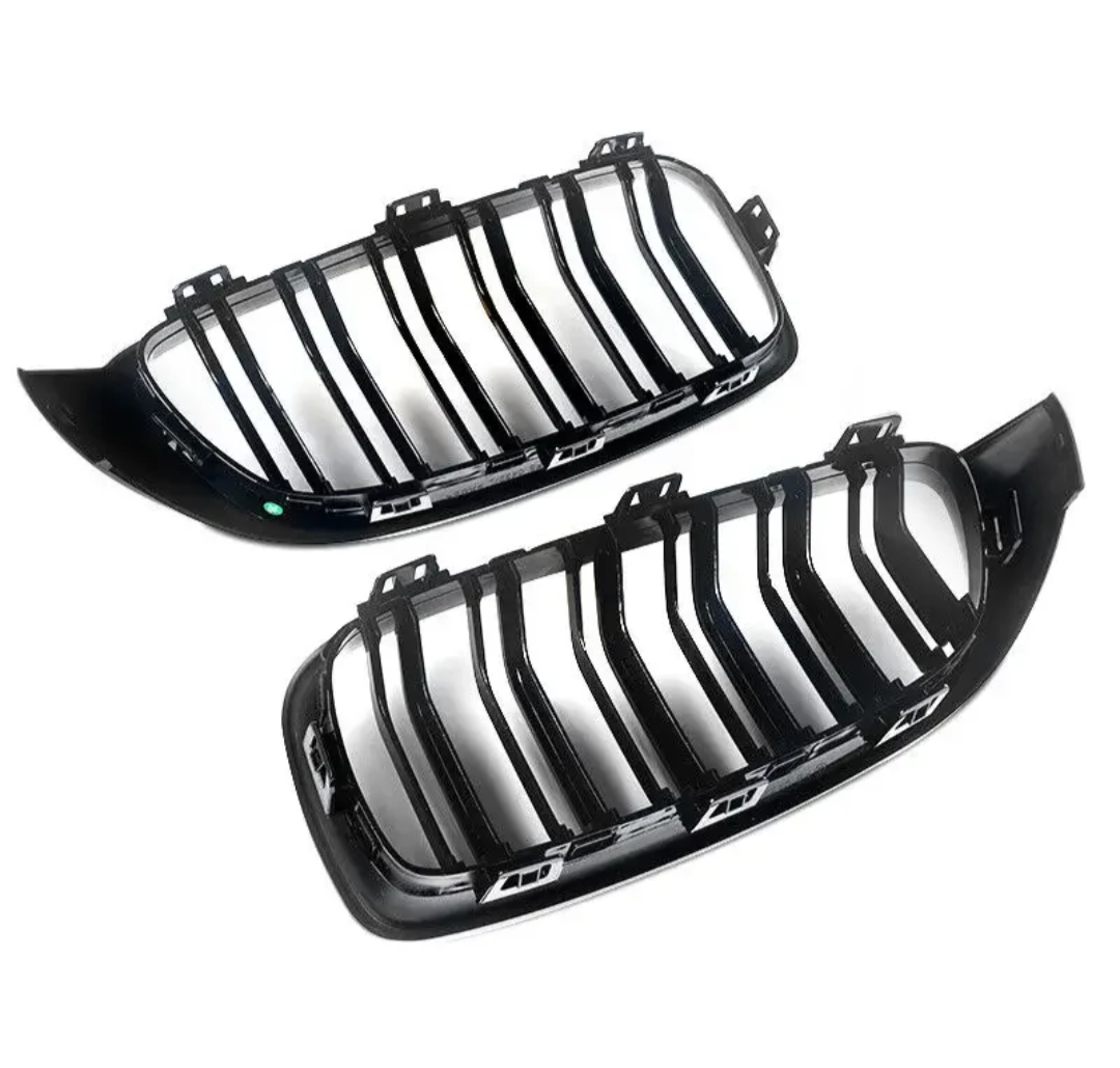 Grilles de calandre Noir Brillant type M4 pour BMW Série 4 F32 (2013 - 2020)
