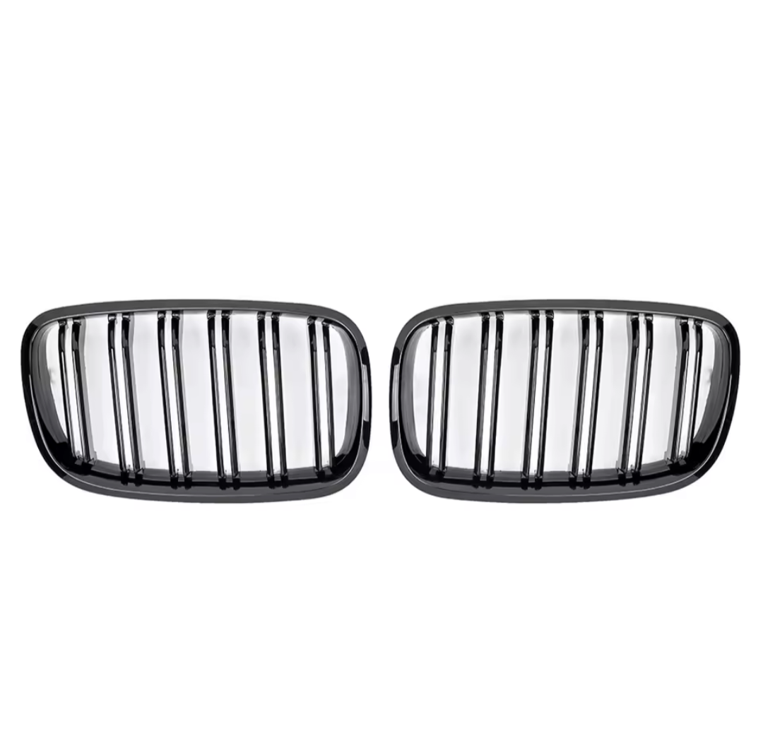 Grilles de calandre Noir Brillant type X6M pour BMW X6 E71 (2007 - 2013)