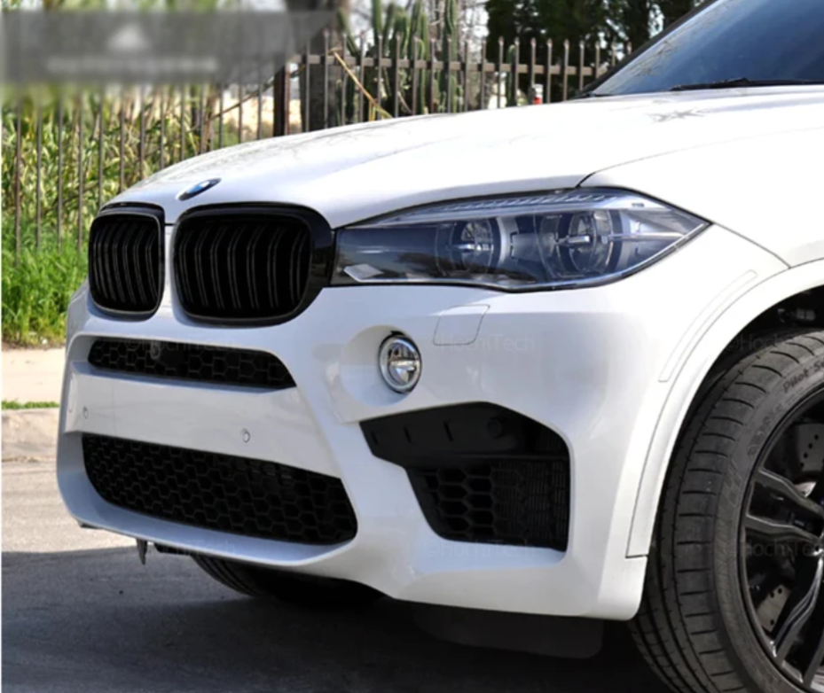 Grilles de calandre Noir Brillant type X6M pour BMW X6 F16 (2014 - 2019)