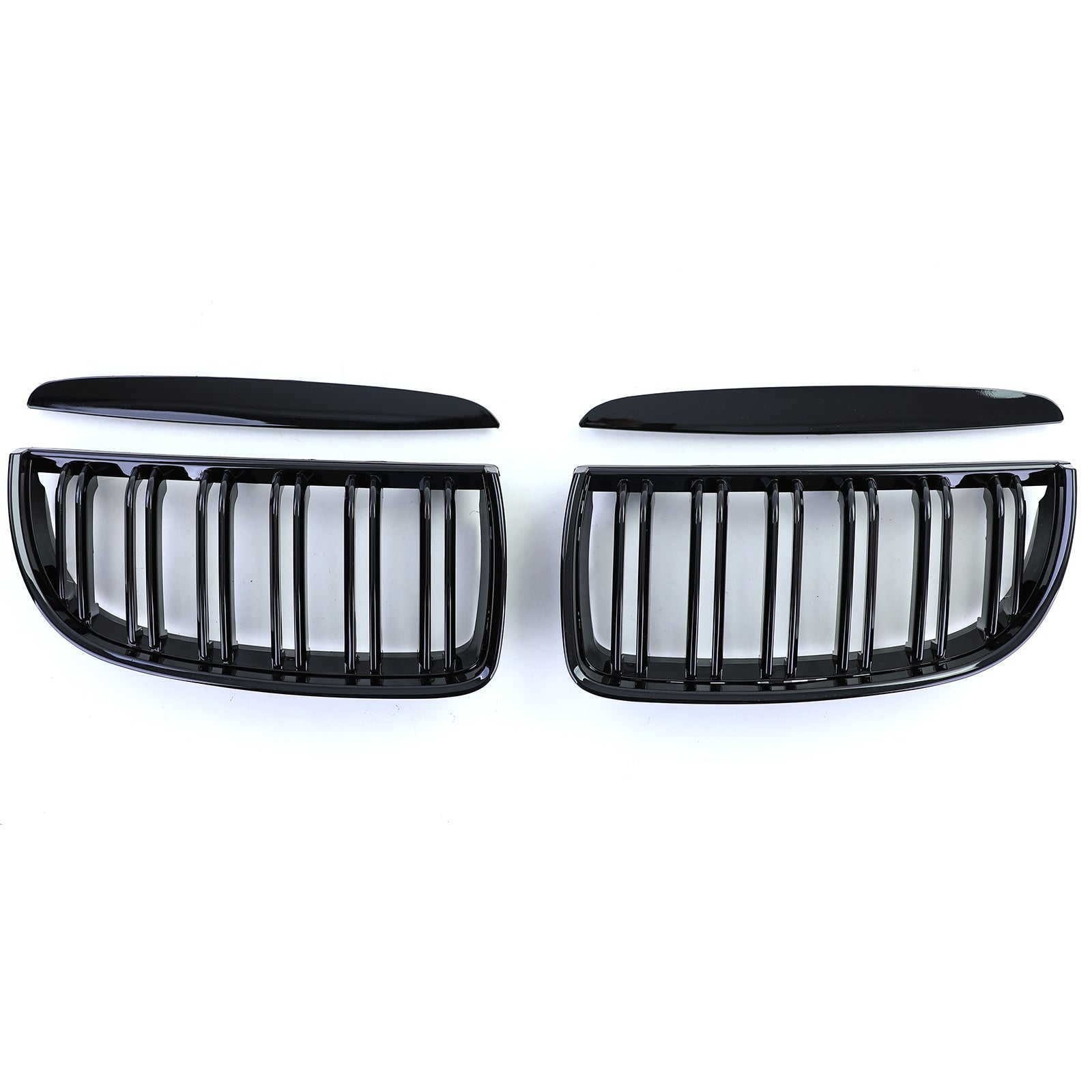 Grilles de calandre noire brillante type M Performance BMW Série 3 E90 (2005 - 2012)