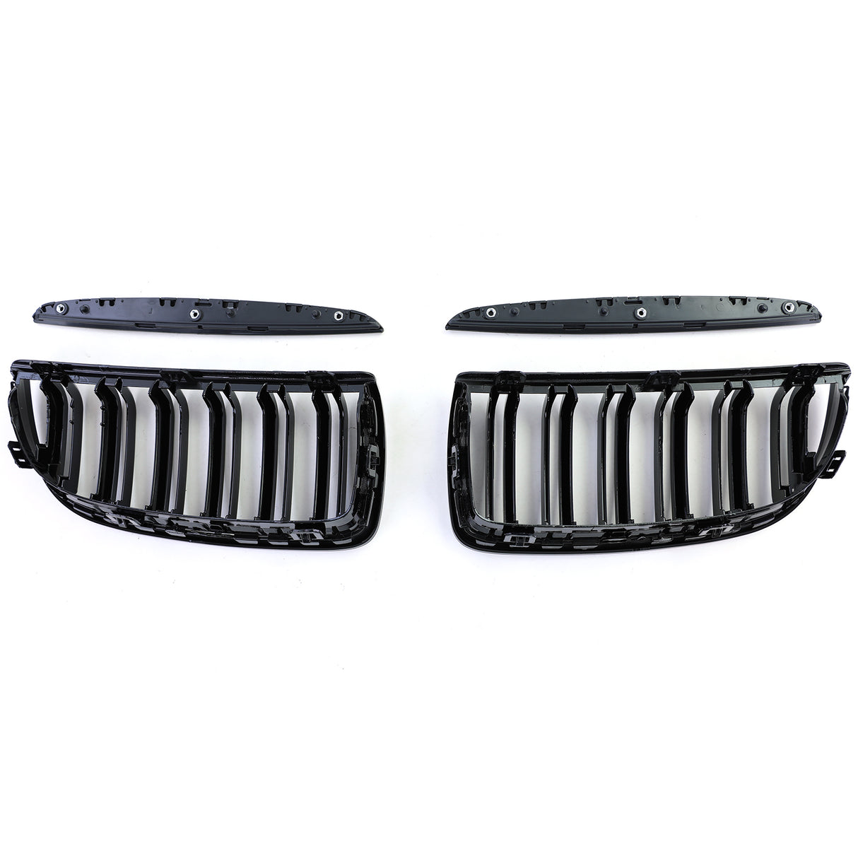 Grilles de calandre noire brillante type M Performance BMW Série 3 E90 (2005 - 2012)