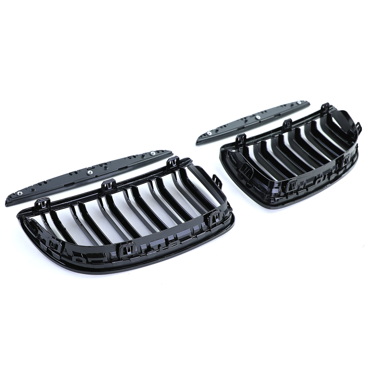 Grilles de calandre noire brillante type M Performance BMW Série 3 E90 (2005 - 2012)
