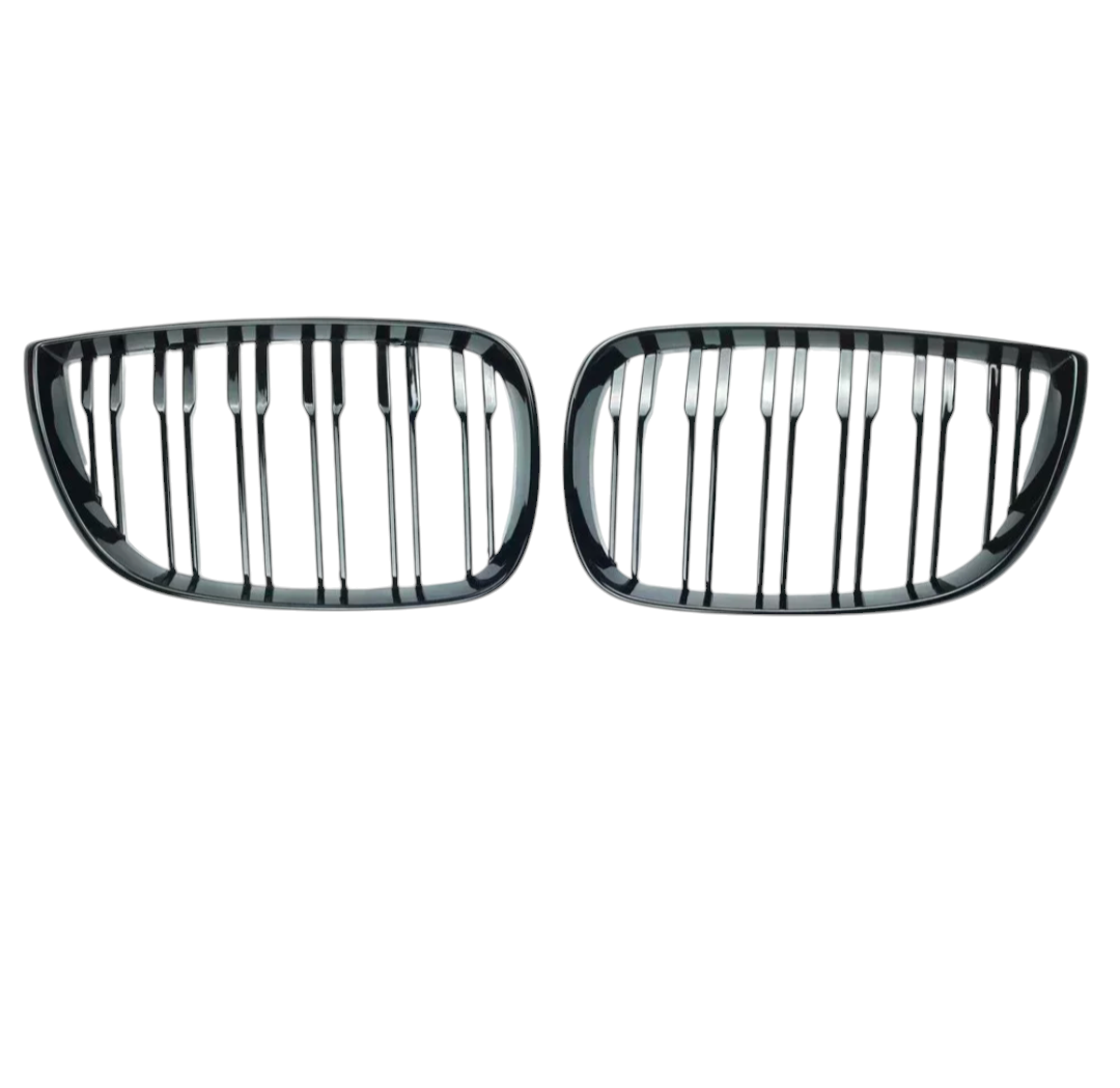 Grilles de calandre noires brillantes type M Performance BMW Série 1 E87 (2004 - 2011)