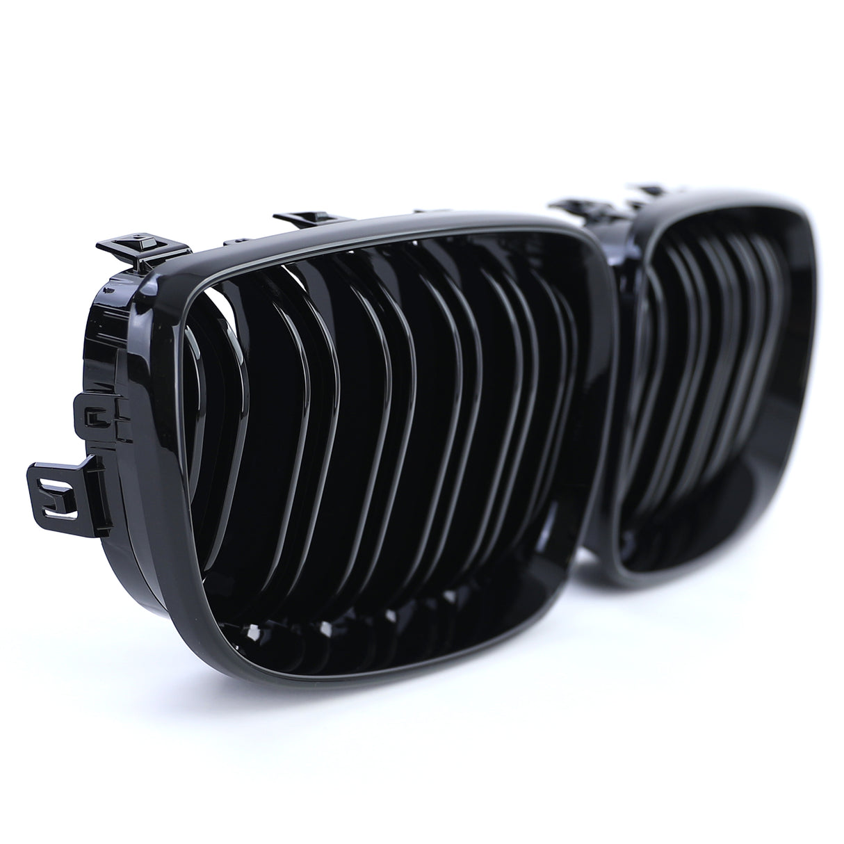 Grilles de calandre noires brillantes type M Performance BMW Série 1 E87 (2004 - 2011)