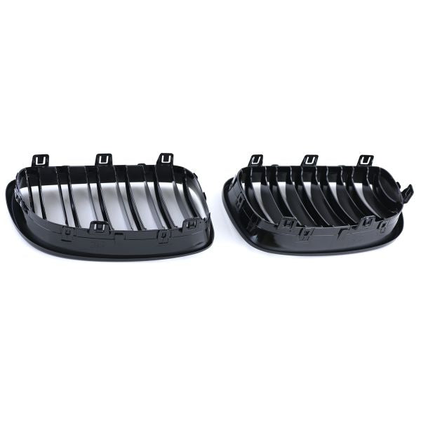 Grilles de calandre noires brillantes type M Performance BMW Série 1 E87 (2004 - 2011)