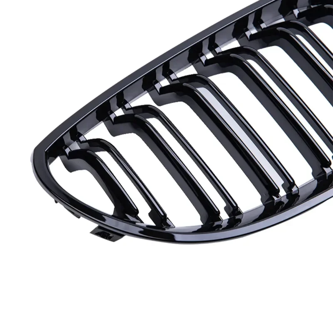 Grilles de calandre noires brillantes type Motorsport BMW Série 5 E60 (2003-2010)
