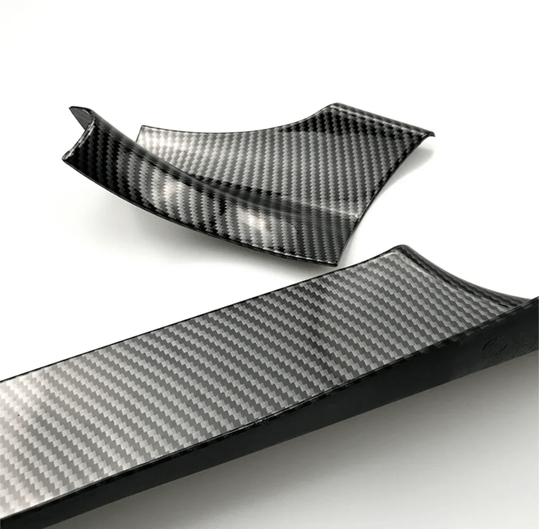 Carbon replica interior dashboard and center armrest inserts for Mercedes GLC W253 (2015 - 2020)