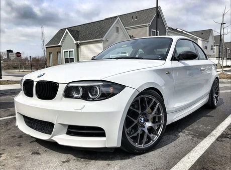 Phares halogènes Phares Angel Eyes DTM Anneaux LED pour BMW Série 1 E87 E88 E82 E88