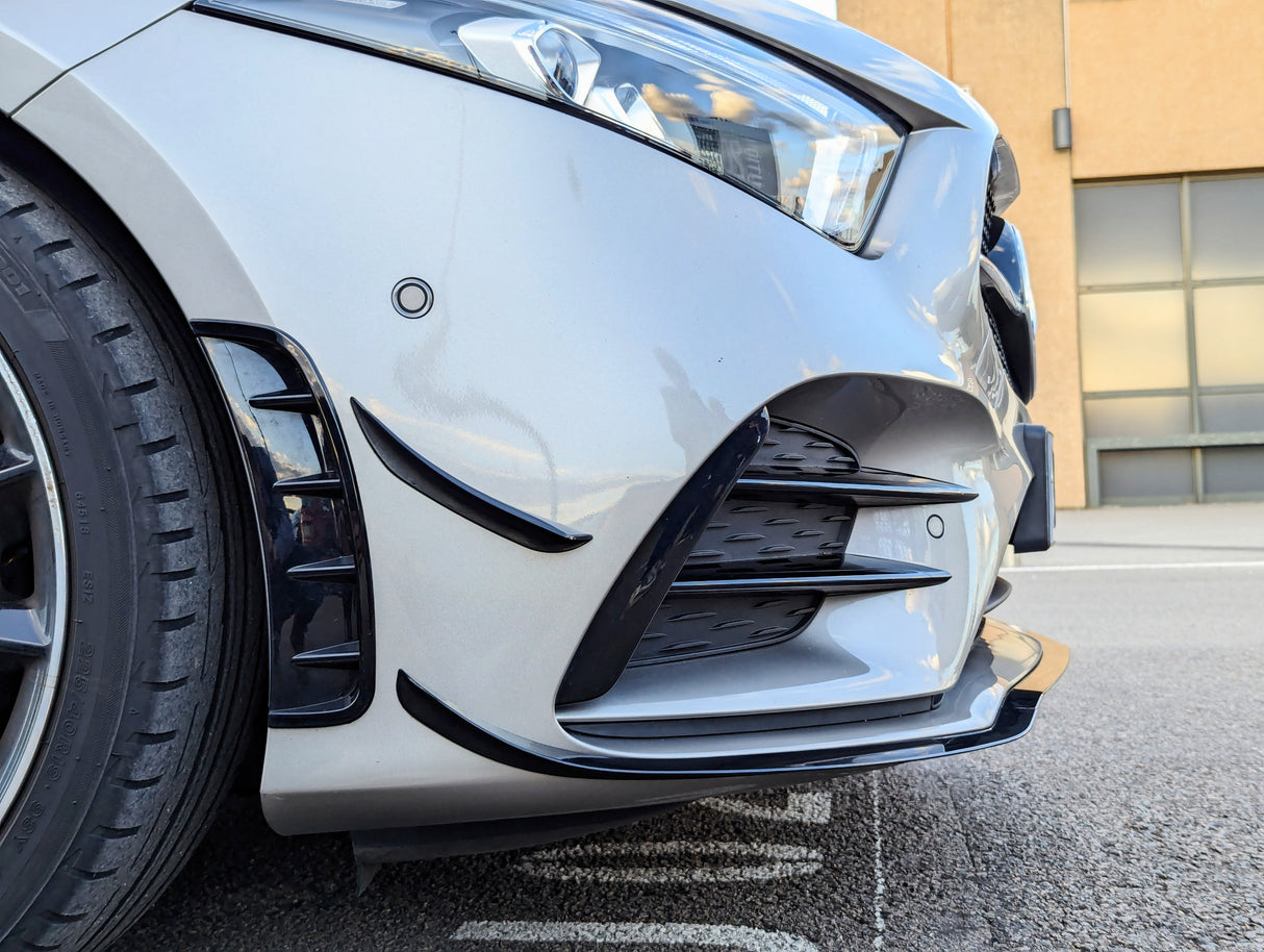 Lame avant et flaps pack A45s AMG Aero pour Mercedes Classe A W177 (2018 - 2025)