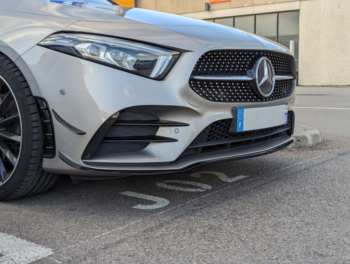 Lame avant et flaps pack A45s AMG Aero pour Mercedes Classe A W177 (2018 - 2025)