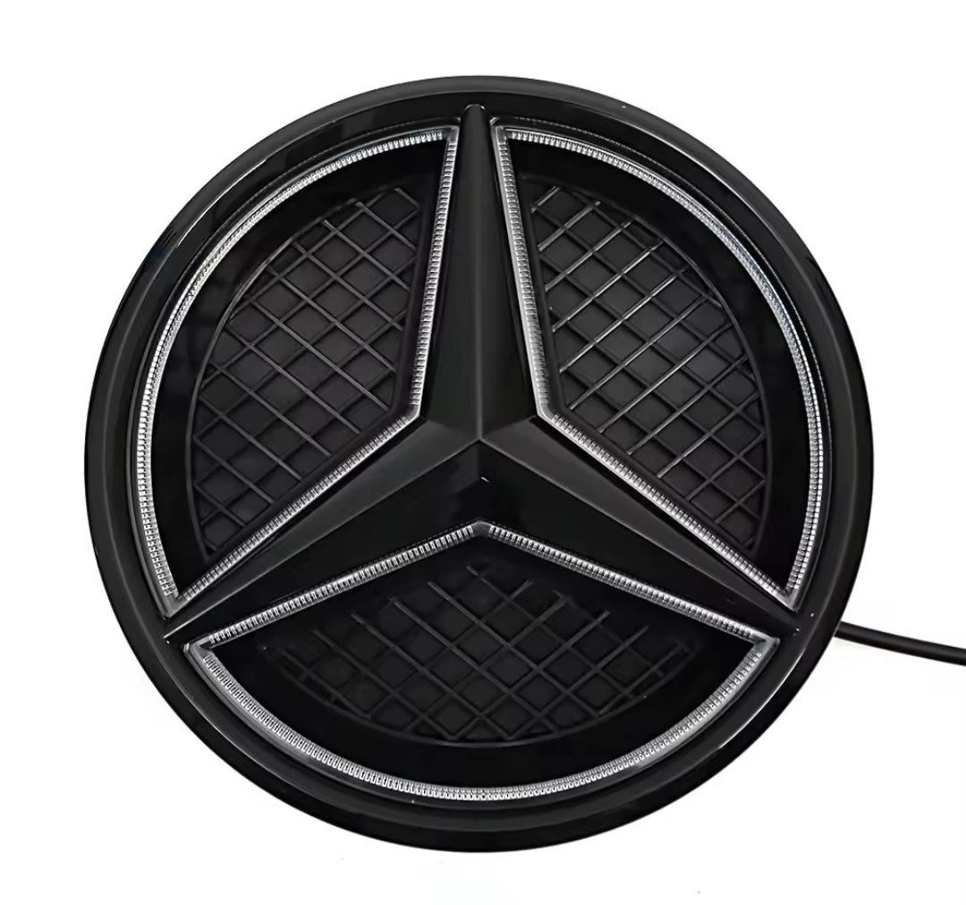 Logo de calandre à l'étoile Mercedes-Benz lumineux à LED