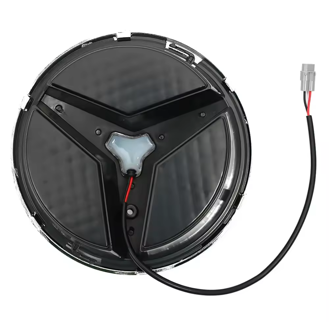 Logo de calandre à l'étoile Mercedes-Benz lumineux à LED