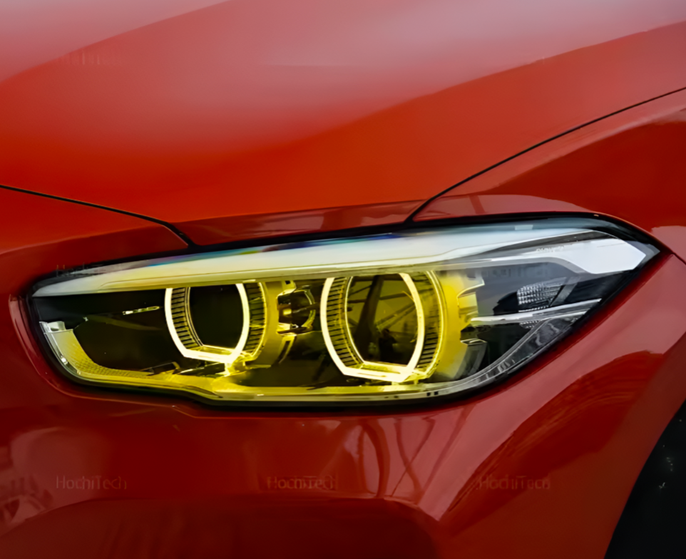 Modules LED DRL Jaunes Angel Eyes pour BMW Série 1 F20 F21 (2011 à 2019)