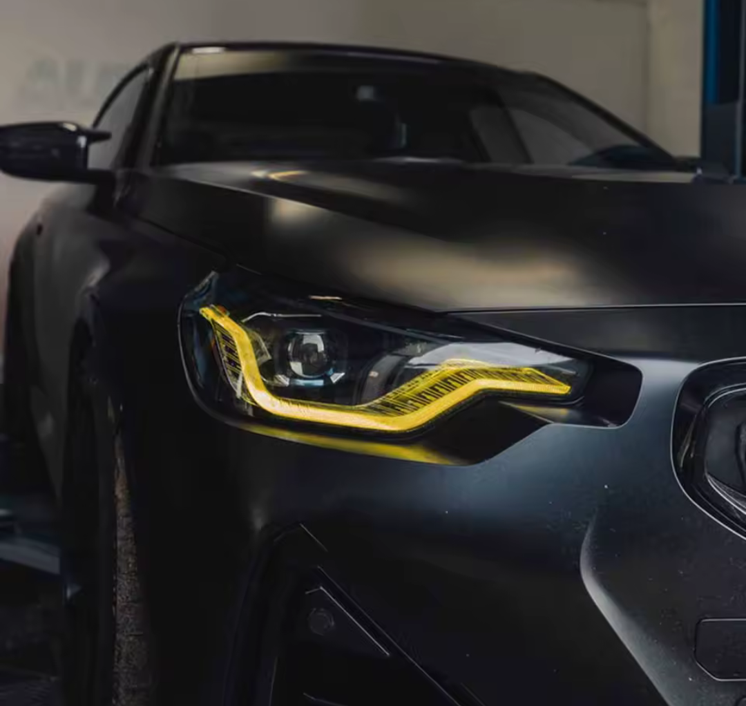 Modules LED DRL Jaunes Angel Eyes pour BMW Série 2 G42/M2 G87 (2021 à 2025)