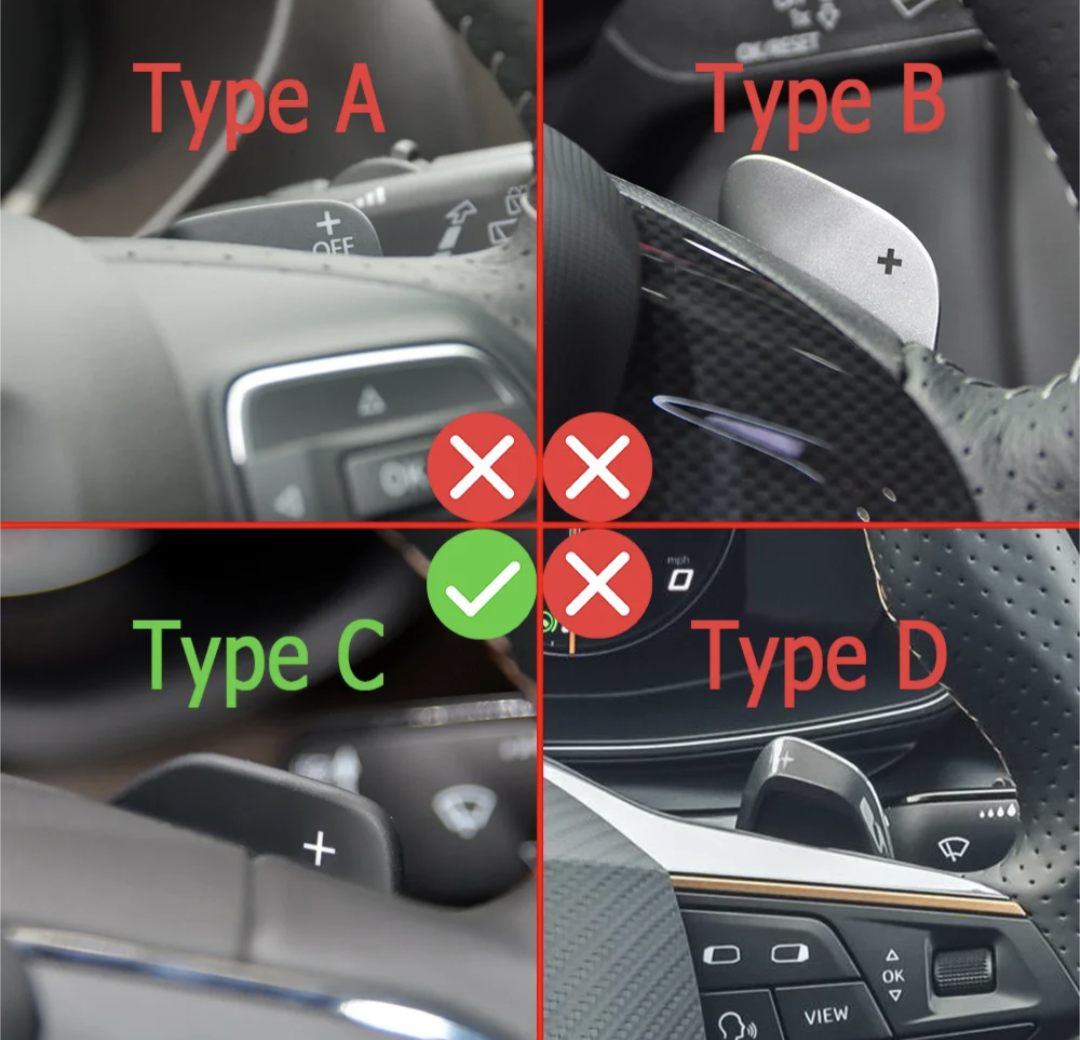 Palettes au volant Performance pour Seat Leon 5F - 2013 à 2023