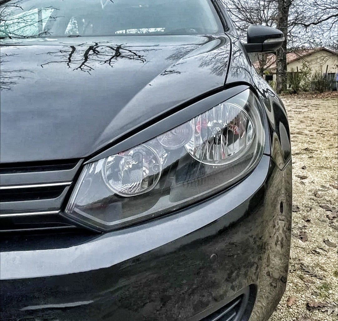 Paupières de phares avant Performance pour VW GOLF 6 (2008 à 2013)