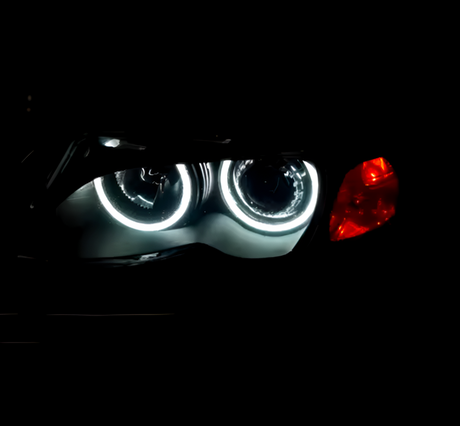 Kit LED Angel eyes pour bmw serie 3 et M3 E46 Xenon
