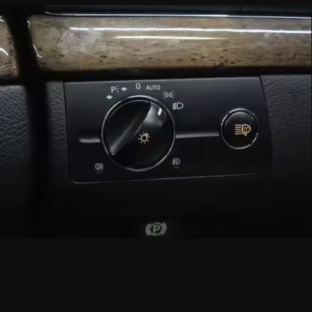 Panneau de Commande d'Allumage des Phares Tableau de Bord Mercedes Classe E W211 (2003 - 2009)