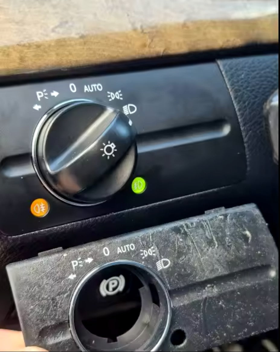 Panneau de Commande d'Allumage des Phares Tableau de Bord Mercedes Classe E W211 (2003 - 2009)