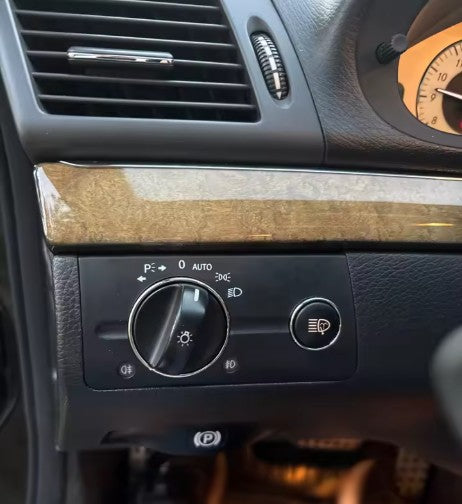 Panneau de Commande d'Allumage des Phares Tableau de Bord Mercedes Classe E W211 (2003 - 2009)