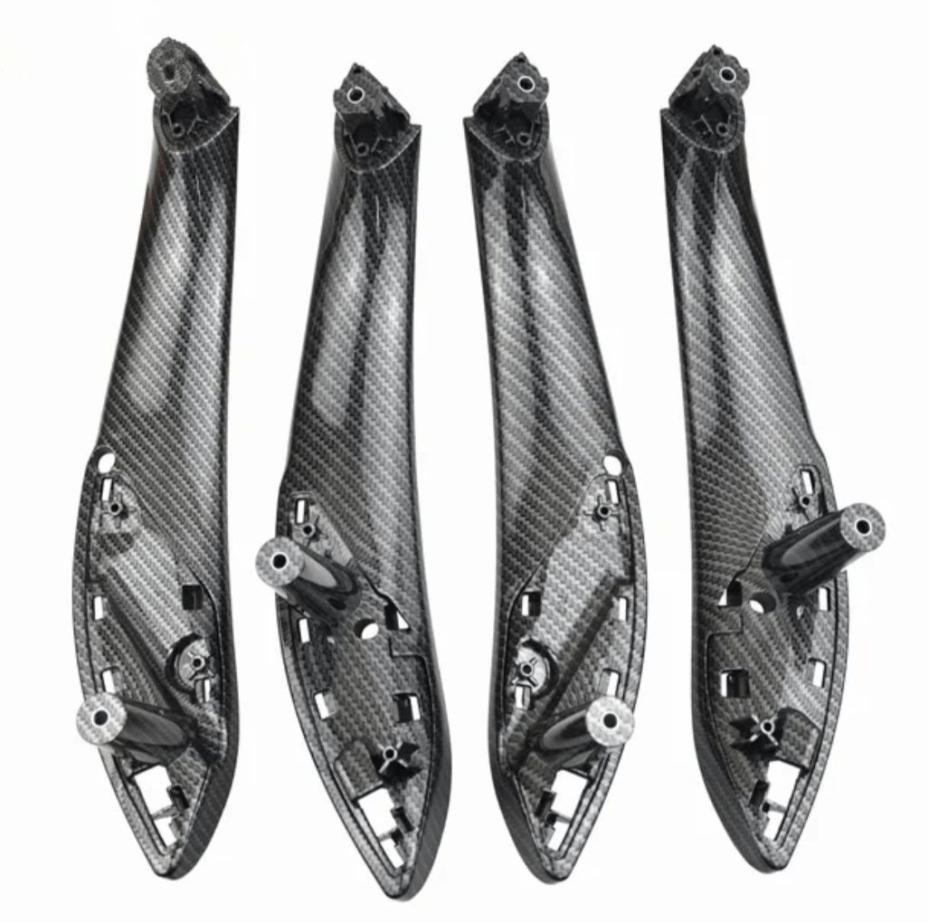 Poignées de portes intérieures carbone pour BMW Série 3 F30 et Série 4 F32 (2014 - 2020)