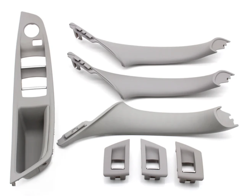 Poignées de portes intérieures et platine vitres électriques pour BMW Série 5 F10 F11 (2010 - 2017)