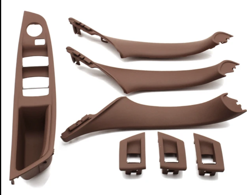 Poignées de portes intérieures et platine vitres électriques pour BMW Série 5 F10 F11 (2010 - 2017)