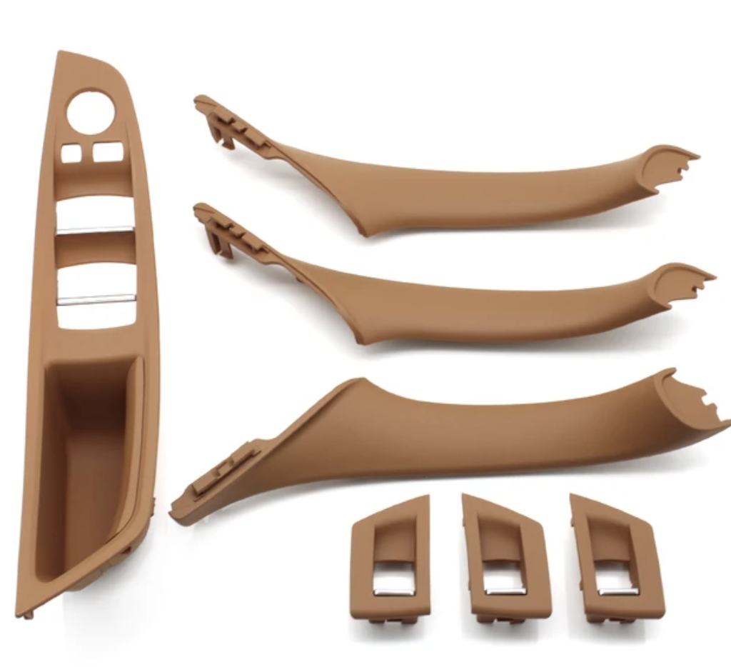 Poignées de portes intérieures et platine vitres électriques pour BMW Série 5 F10 F11 (2010 - 2017)