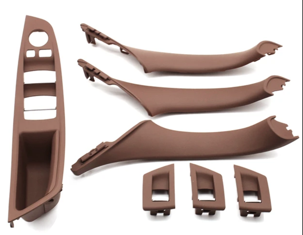 Poignées de portes intérieures et platine vitres électriques pour BMW Série 5 F10 F11 (2010 - 2017)