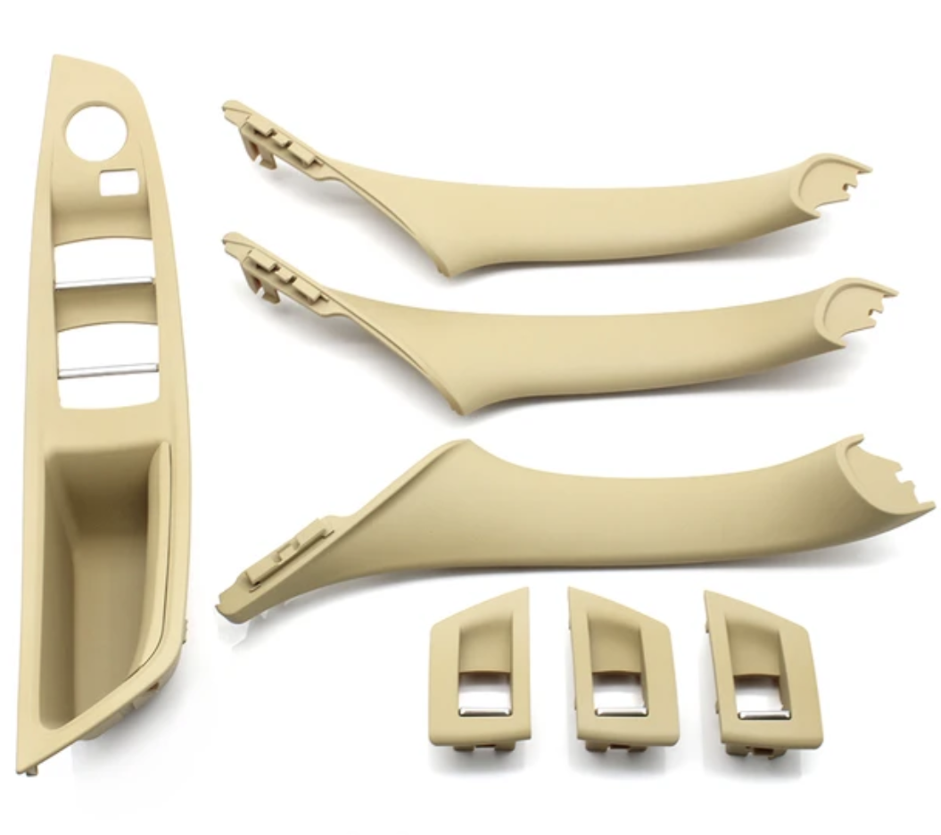 Poignées de portes intérieures et platine vitres électriques pour BMW Série 5 F10 F11 (2010 - 2017)