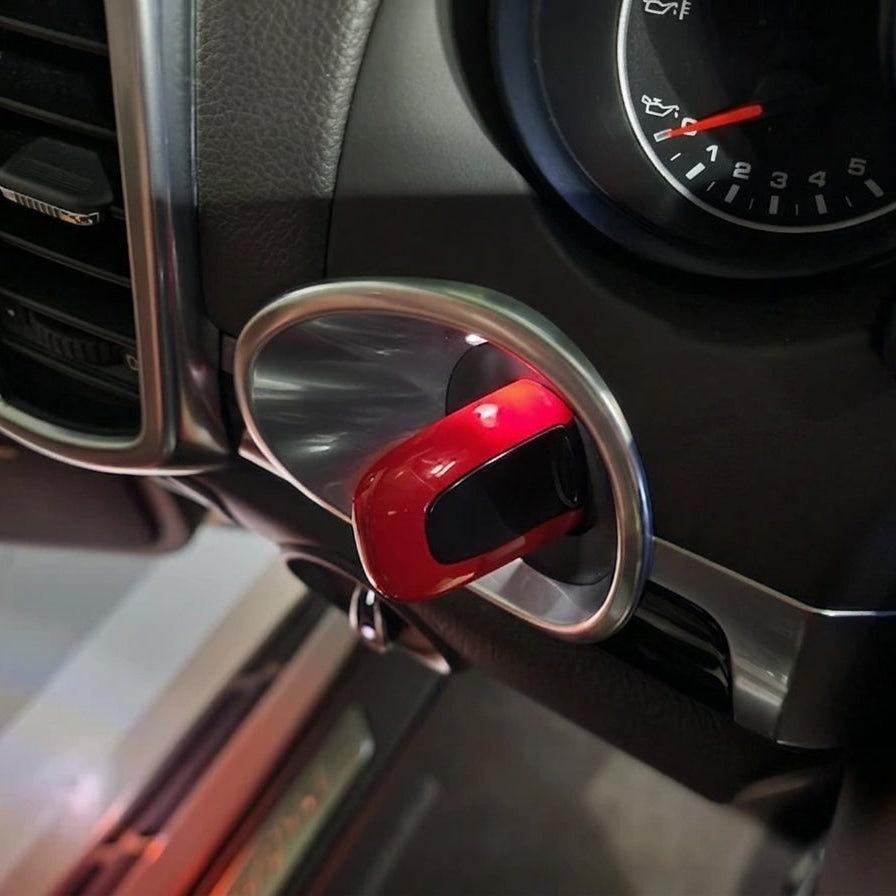 Insert de clé peint pour clé mains libres Porsche