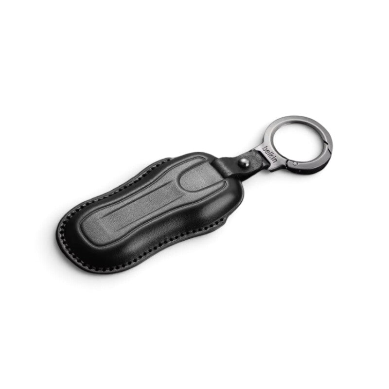 Coque de clé en cuir pour clé Porsche 3 boutons