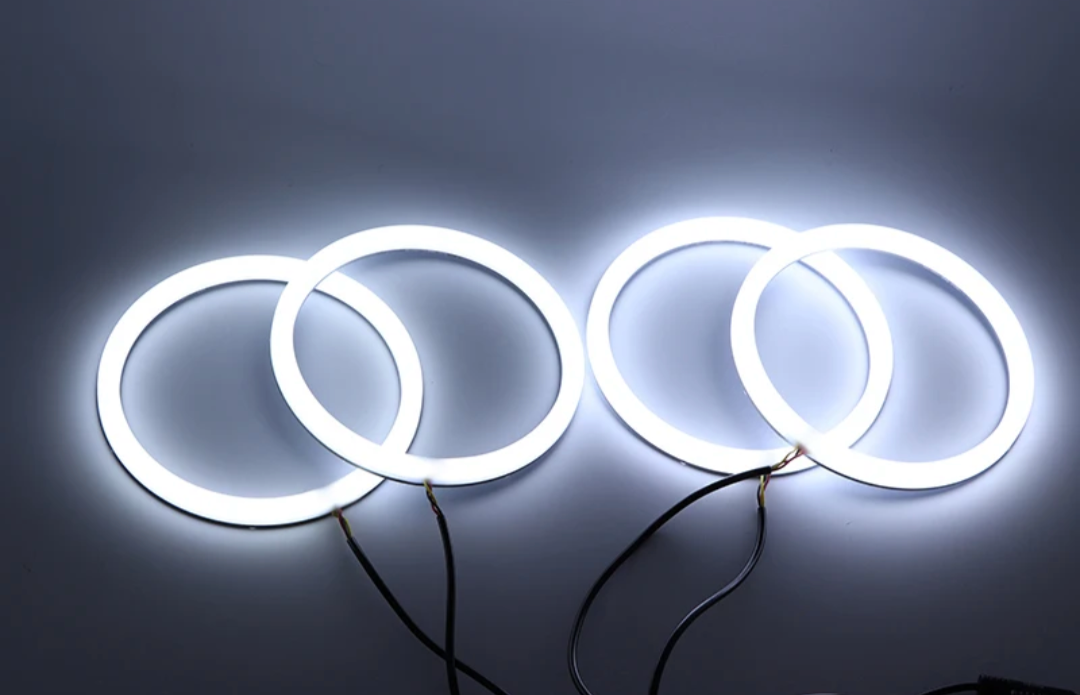 Phares Angel Eyes Anneaux LED pour BMW Série 3 E30 (1982 à 1994)