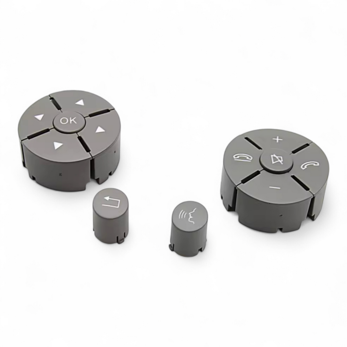 Set de Boutons de Volant multifonction de remplacement pour Mercedes Classe C W204